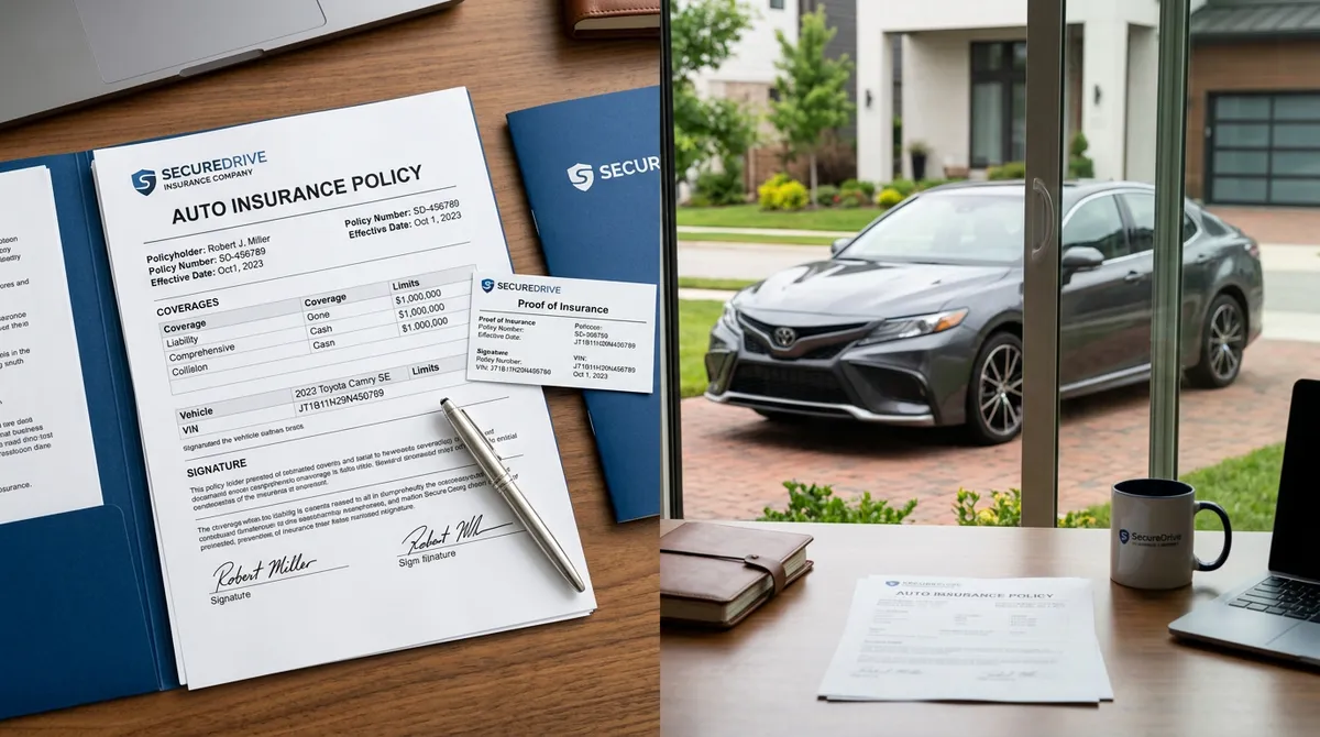 Работа со страховыми документами